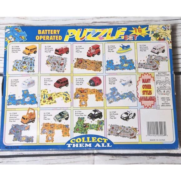 Collector's Edition Train Battery Operated Puzzle - 16 Piece Set New In Package - Picture 7 of 7
